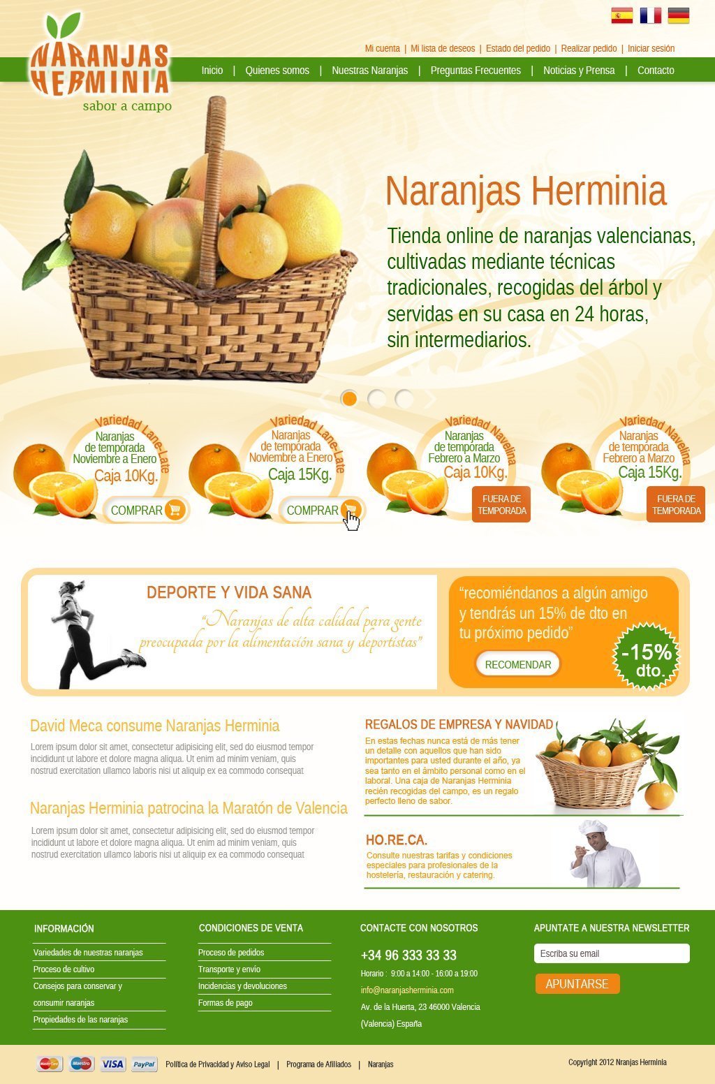 Naranjas Herminia