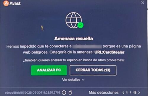 Alerta: Virus URL:CardStealer ataca tiendas PrestaShop mediante módulo gratuito y roba tarjetas